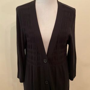 Womens Studio M cardigan sweater